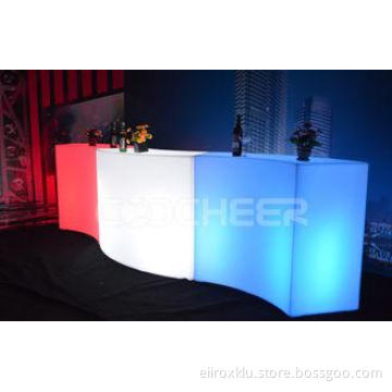 Outdoor or Indoor Event light up bar counter led illuminate